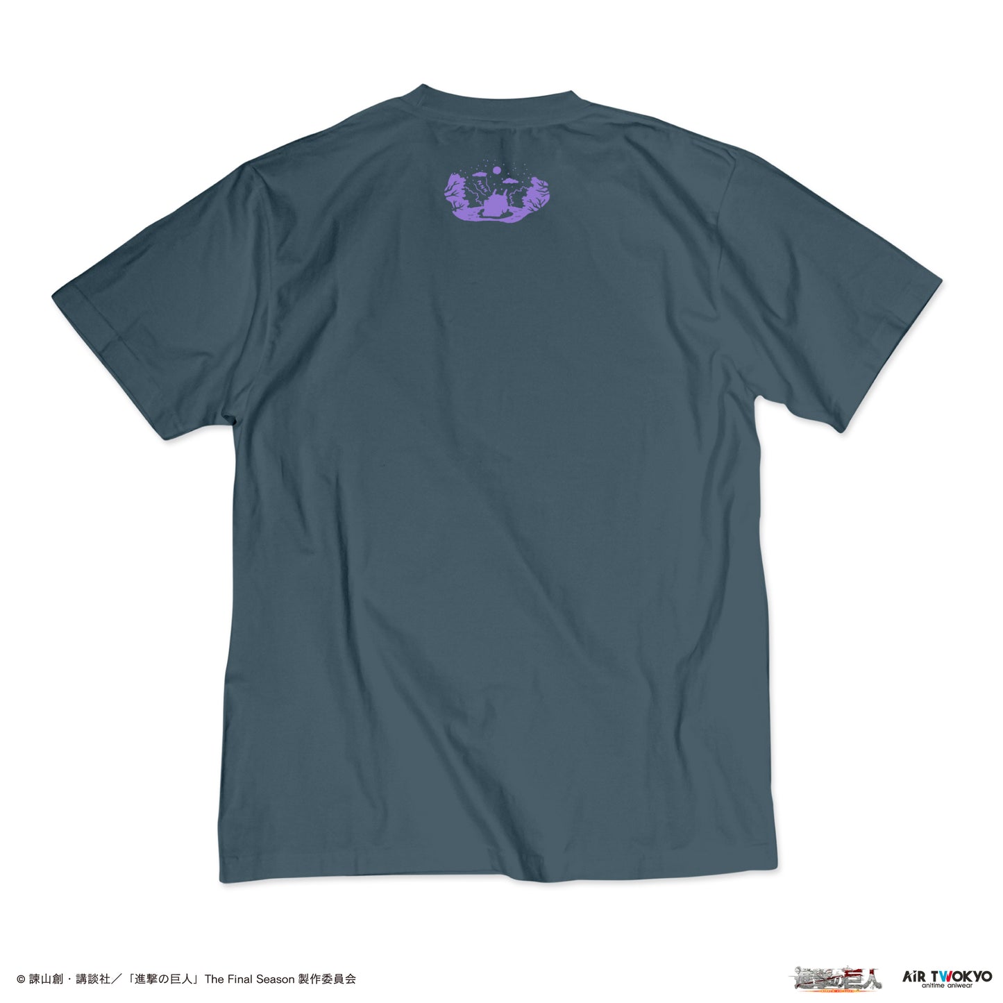 "Attack on Titan"  The Final Season Typography T-shirt 4 (Sleeping Levi)