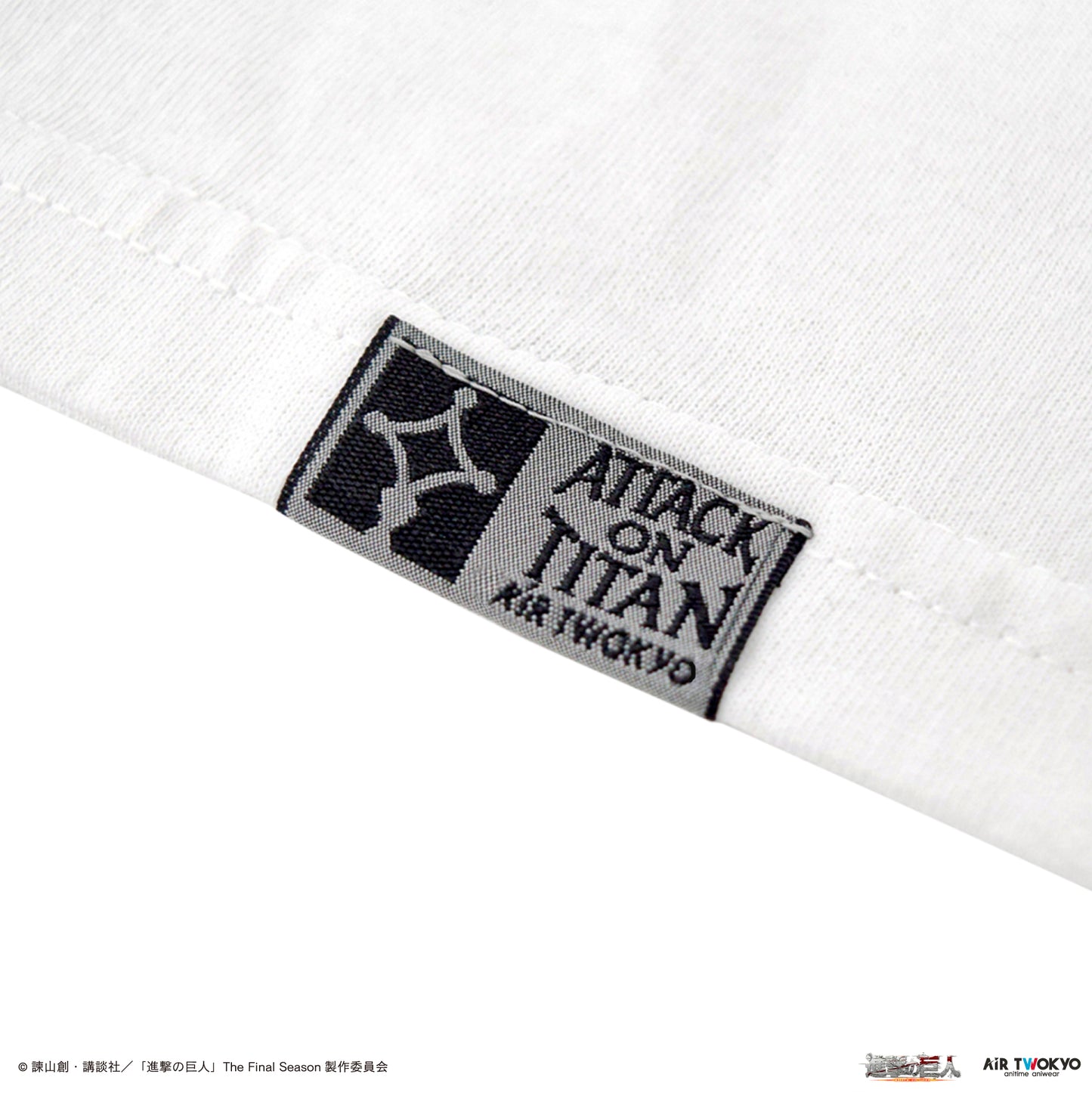 "Attack on Titan" The Final Season Typography T-shirt 7 (Beast Titan and Yelena)