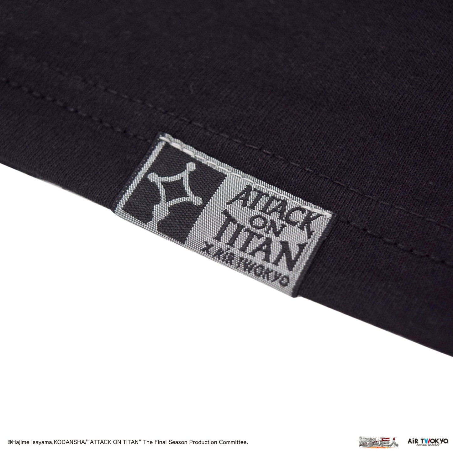"Attack on Titan" The Final Season Collage Graphic T-shirt Mikasa