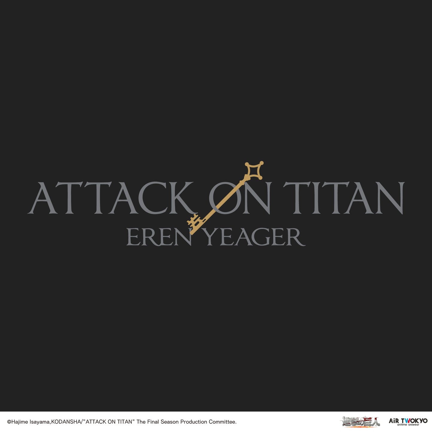"Attack on Titan" The Final Season Eren Yeager Hoodie