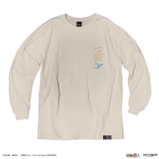 「進撃の巨人」 The Final SeasonモチーフロングTシャツ 2（始祖ユミル）