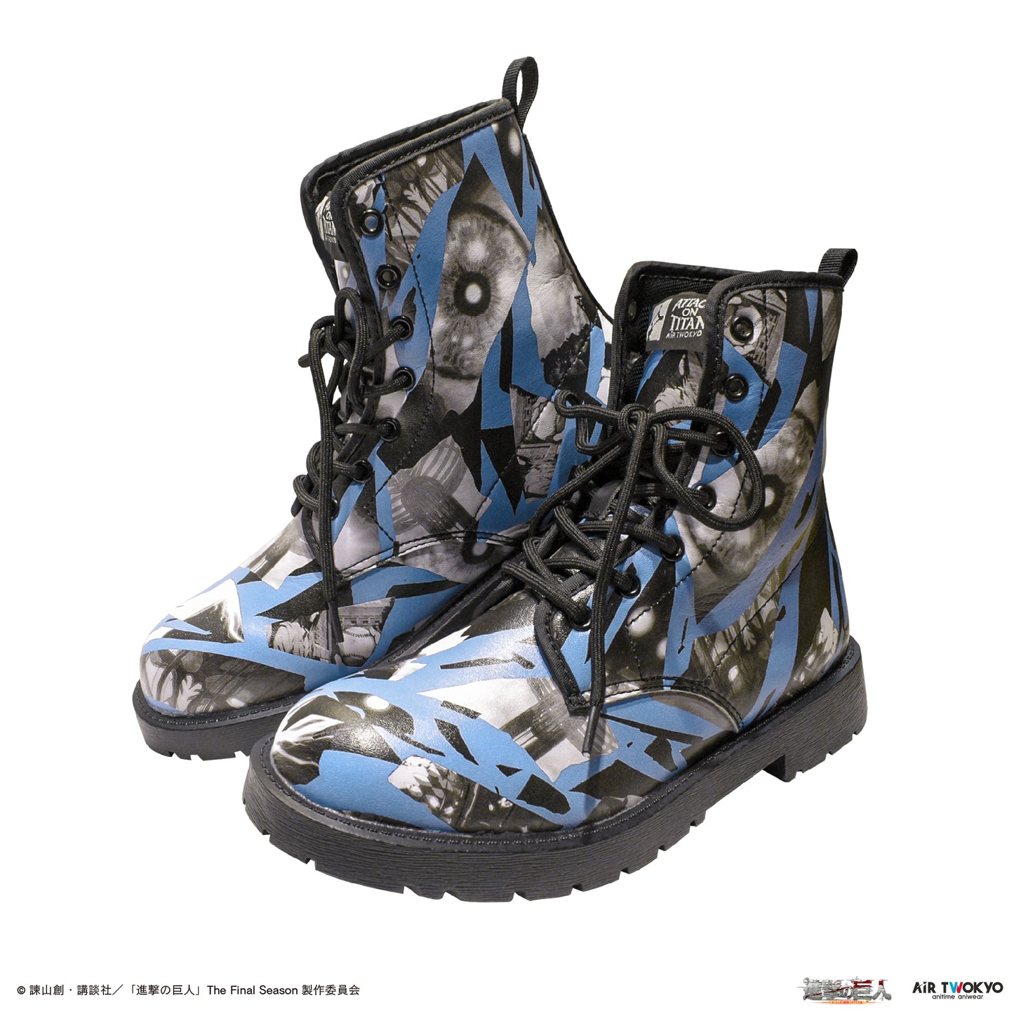 "Attack on Titan" The Final Season Faux Leather Boots 2