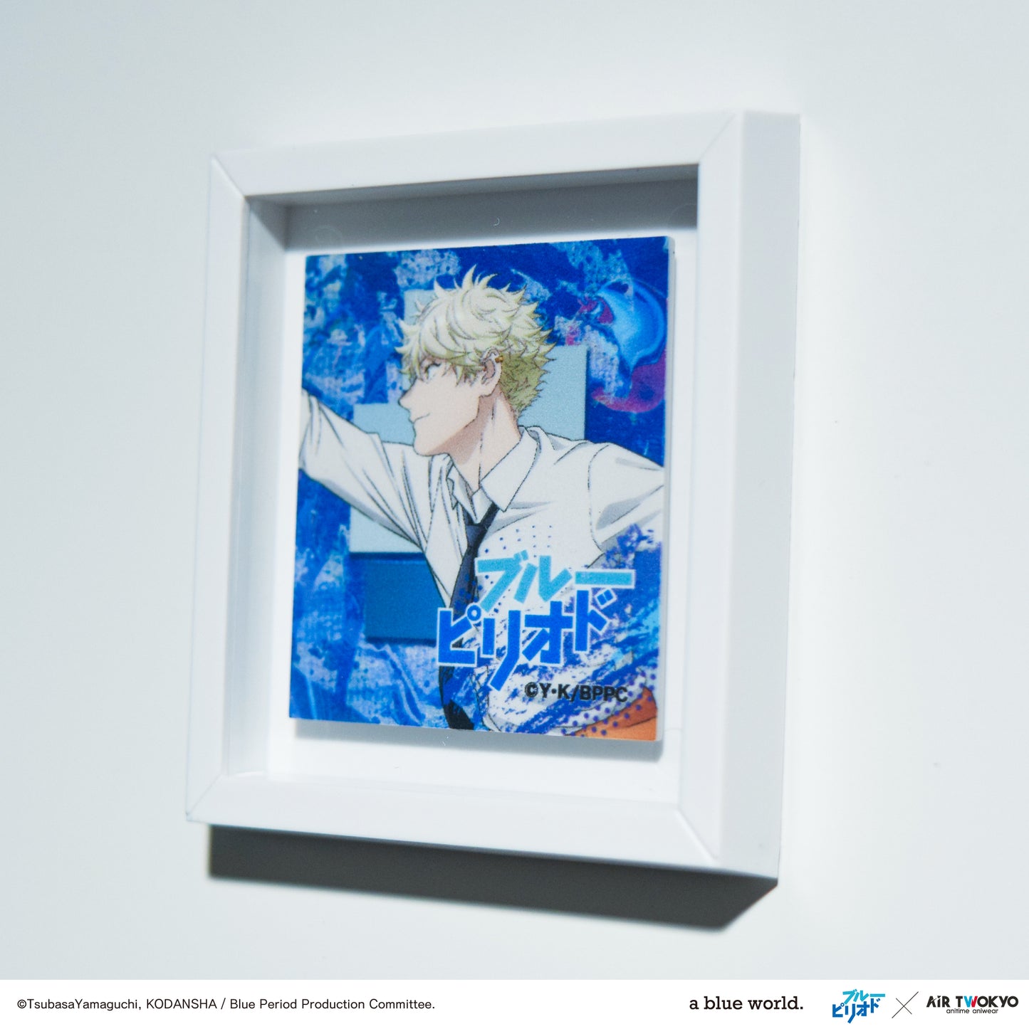 "BLUE PERIOD" picture frame magnet