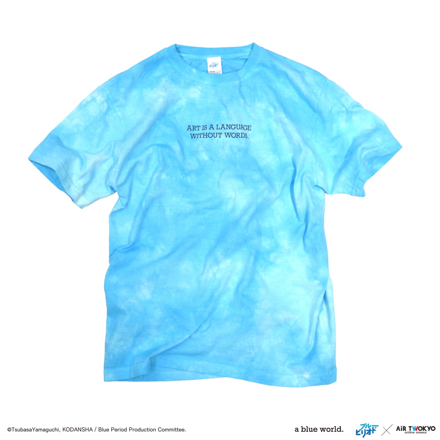 "BLUE PERIOD" Tie Dye T-shirt