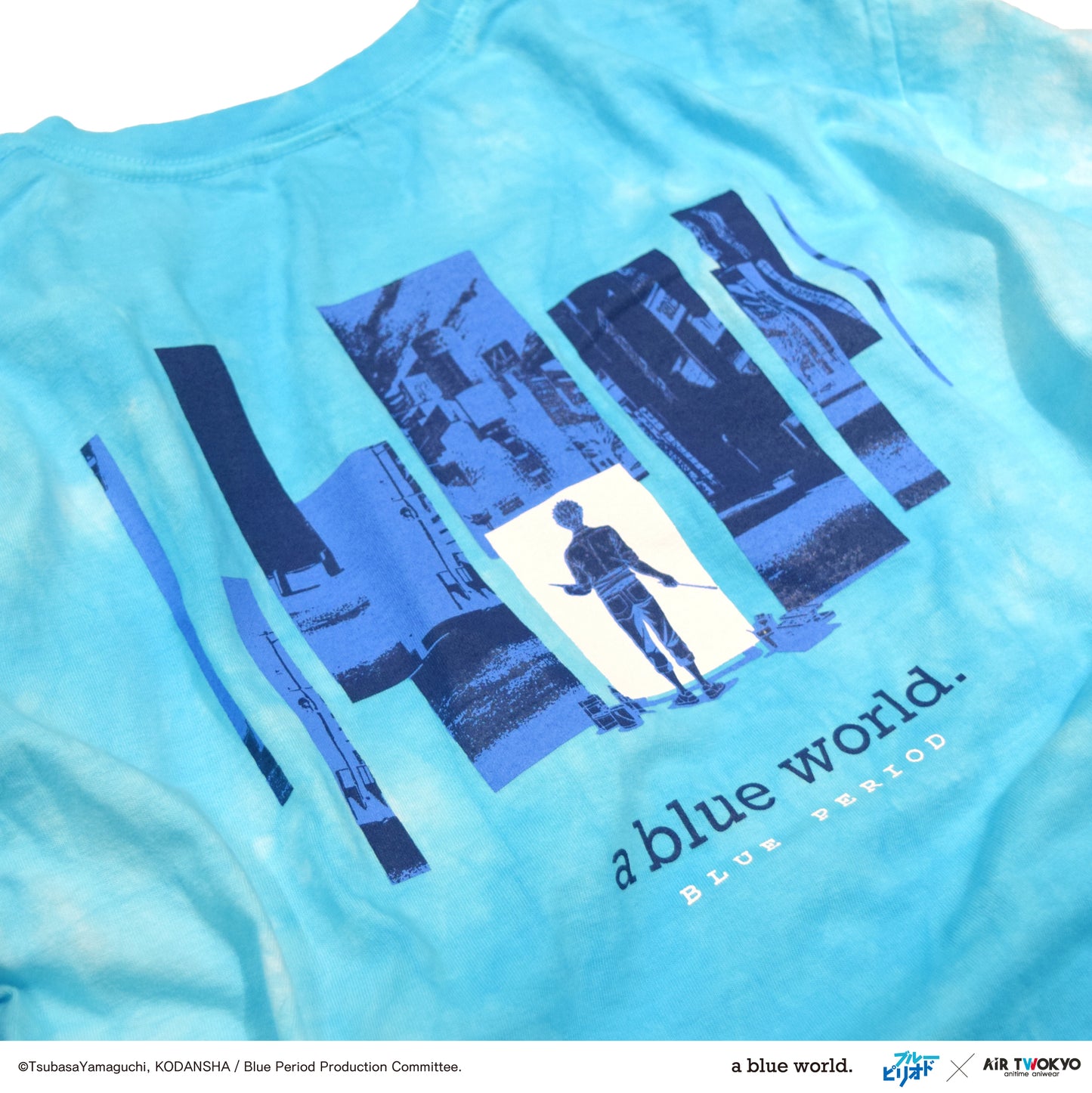"BLUE PERIOD" Tie Dye T-shirt