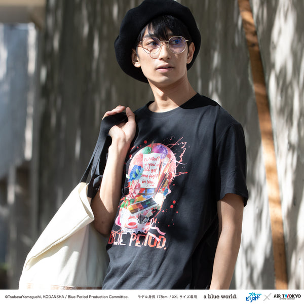 ブルーピリオド 鮎川龍二コラージュTシャツ – AIR TWOKYO